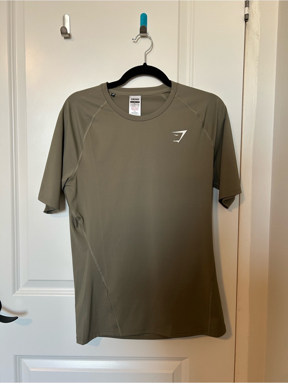 Gymshark Men’s Short Sleeve - Olive Green